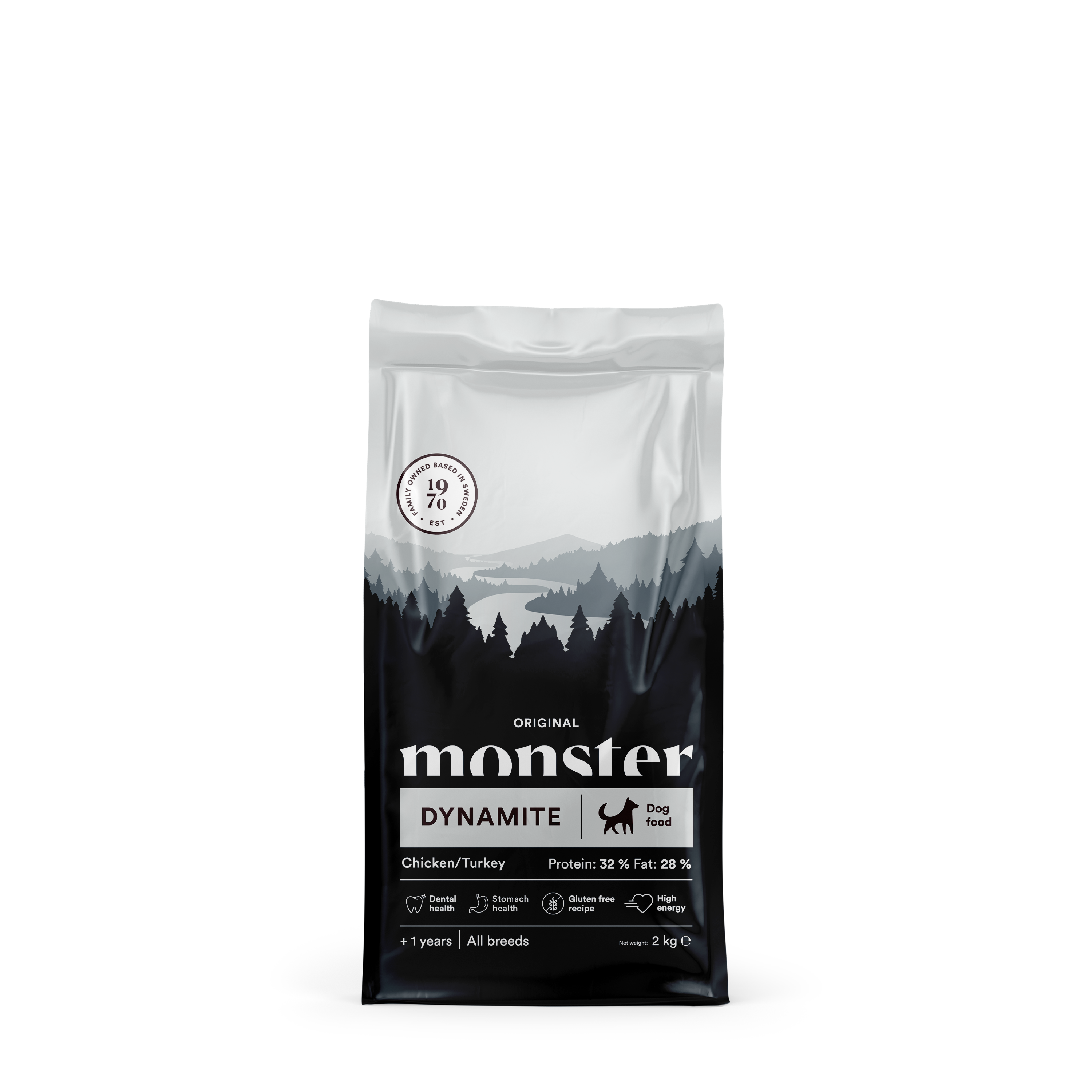 Monster Dog Original Dynamite Chicken/Turkey 2 kg