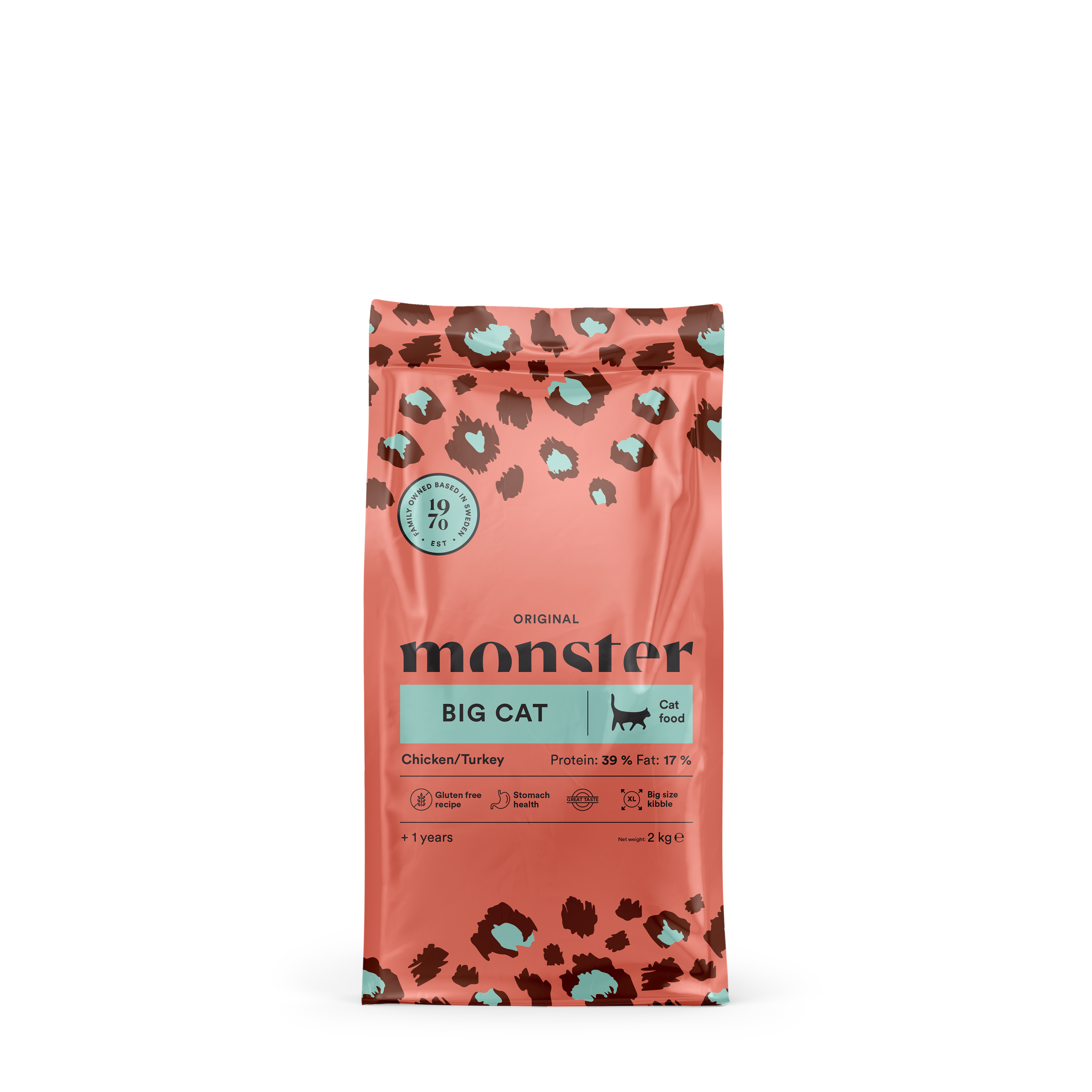 Monster Cat Original Big Cat Chicken/Turkey 2 kg