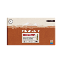 Monster Rawhide Beef Roll Large Box 5 pcs