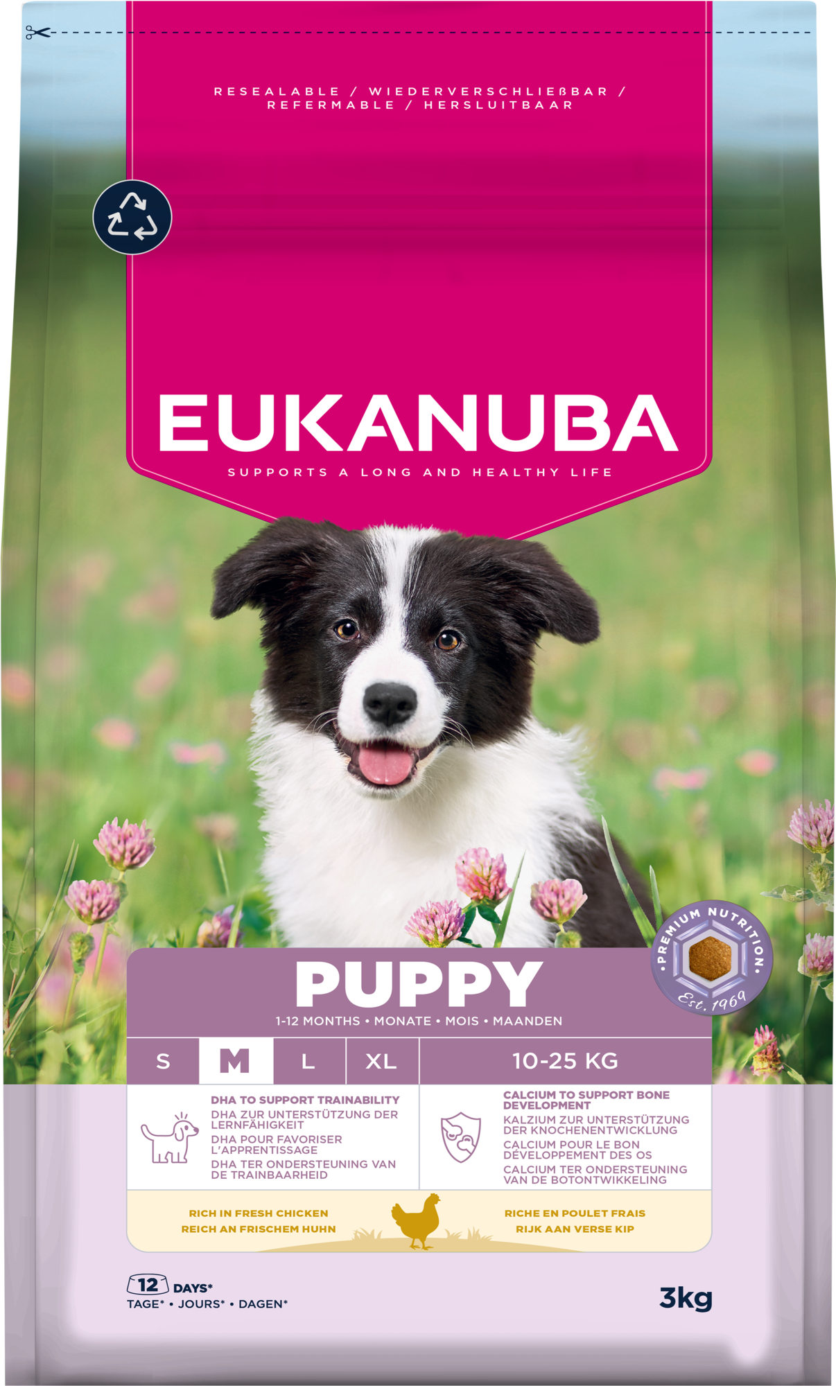 Eukanuba Dog Puppy Medium 3 kg