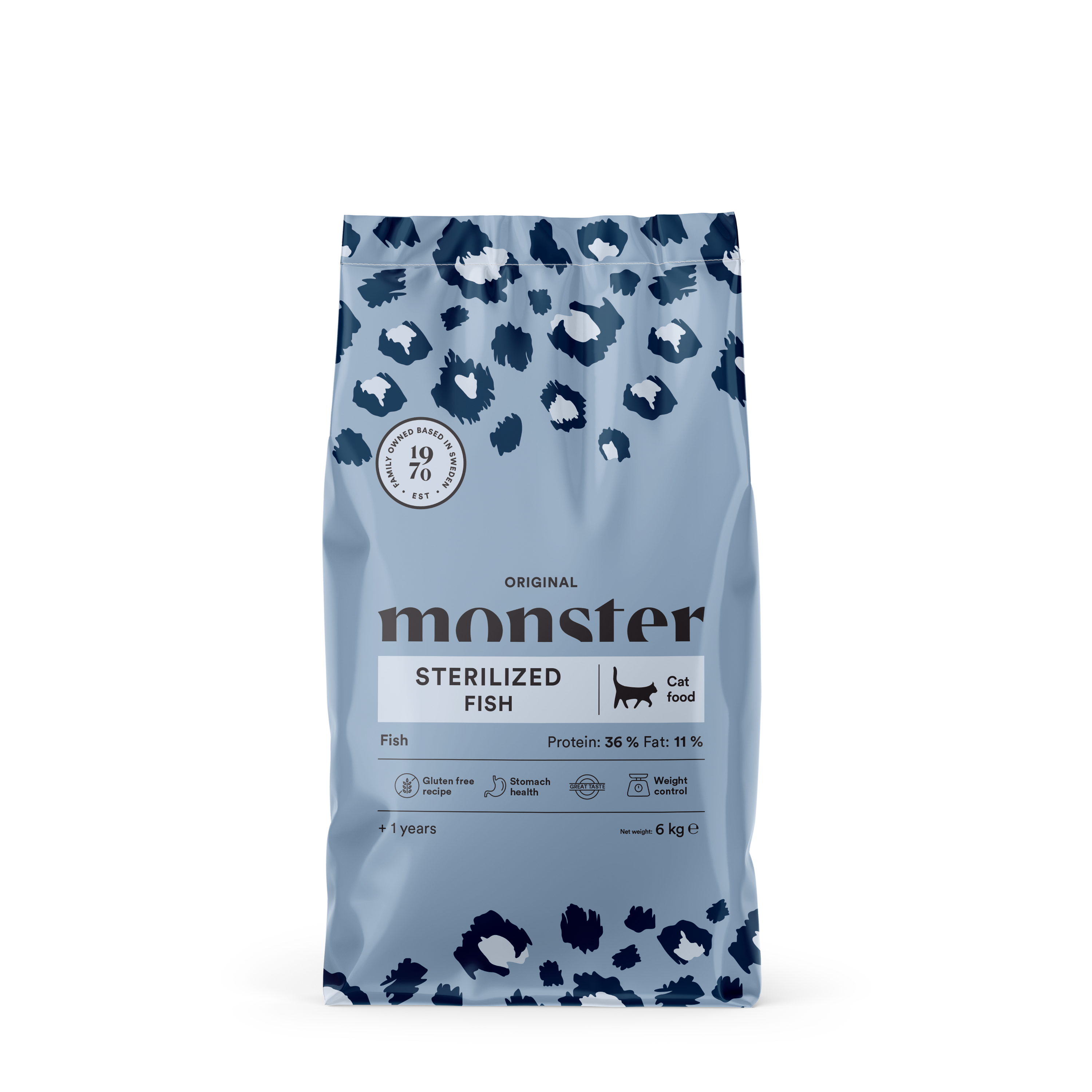 Monster Cat Original Sterilized Fish 6 kg
