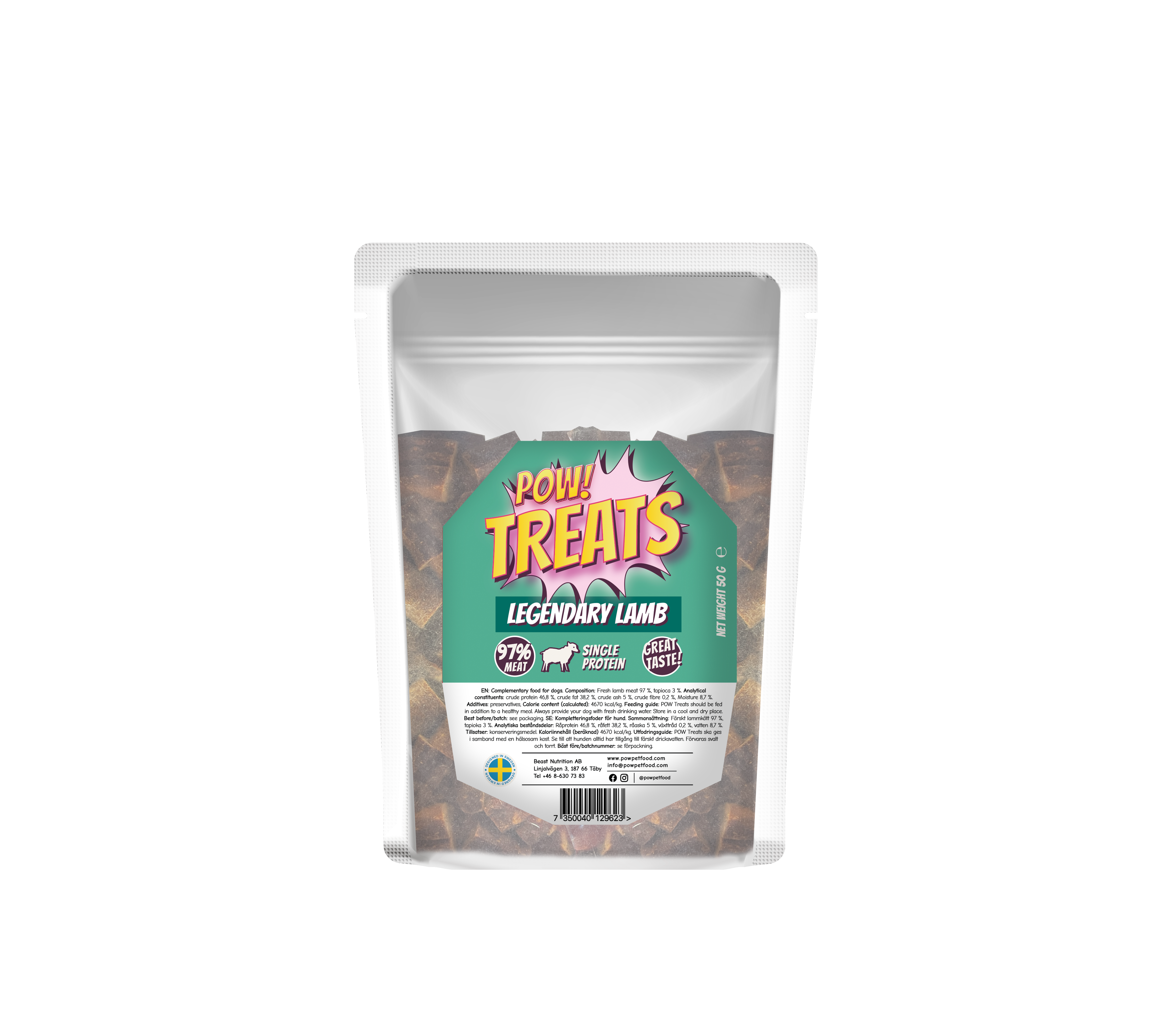POW Treats LEGENDARY LAMB 50 g