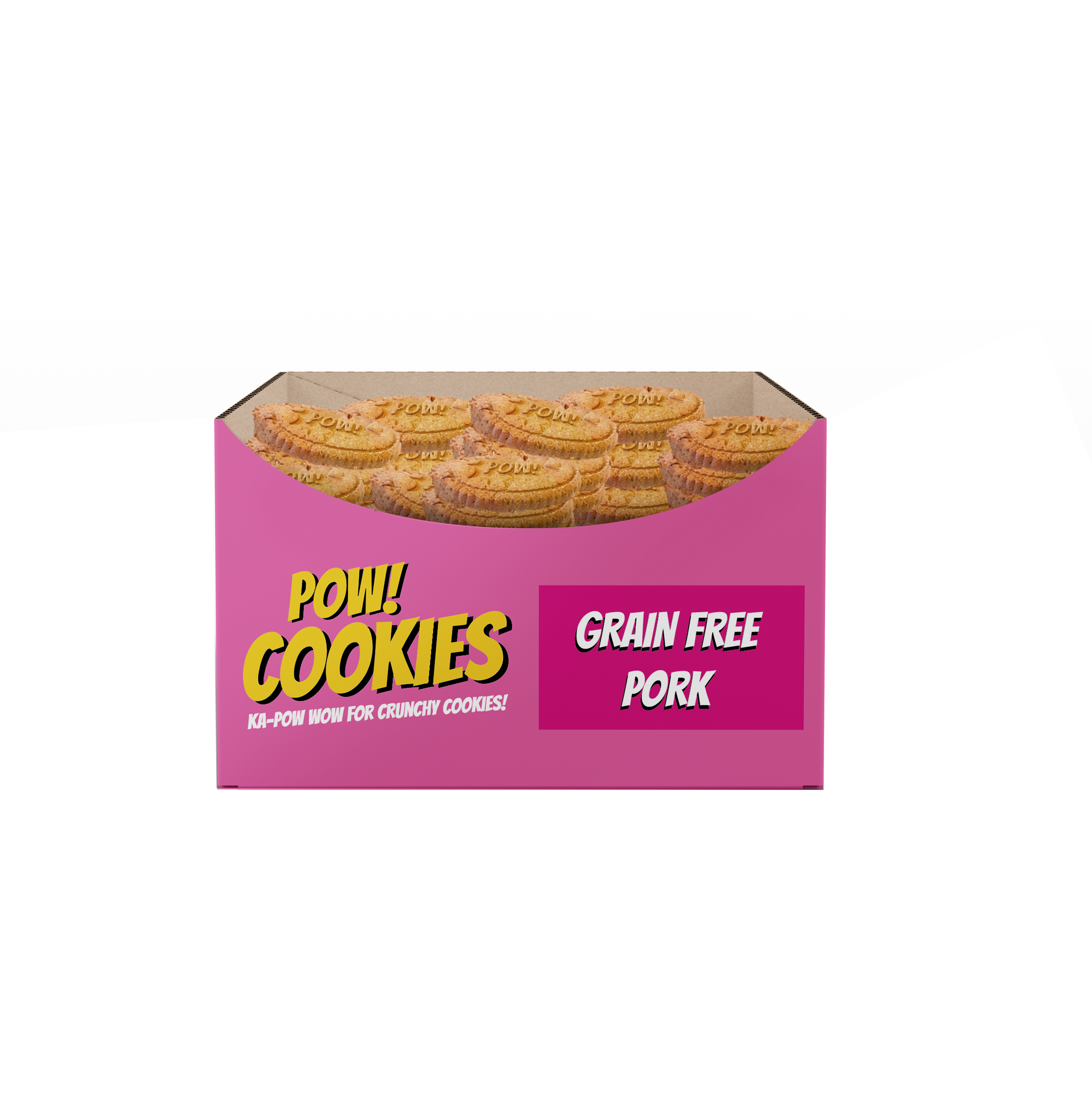 POW! Dog Cookie Grain free Pork  5 kg