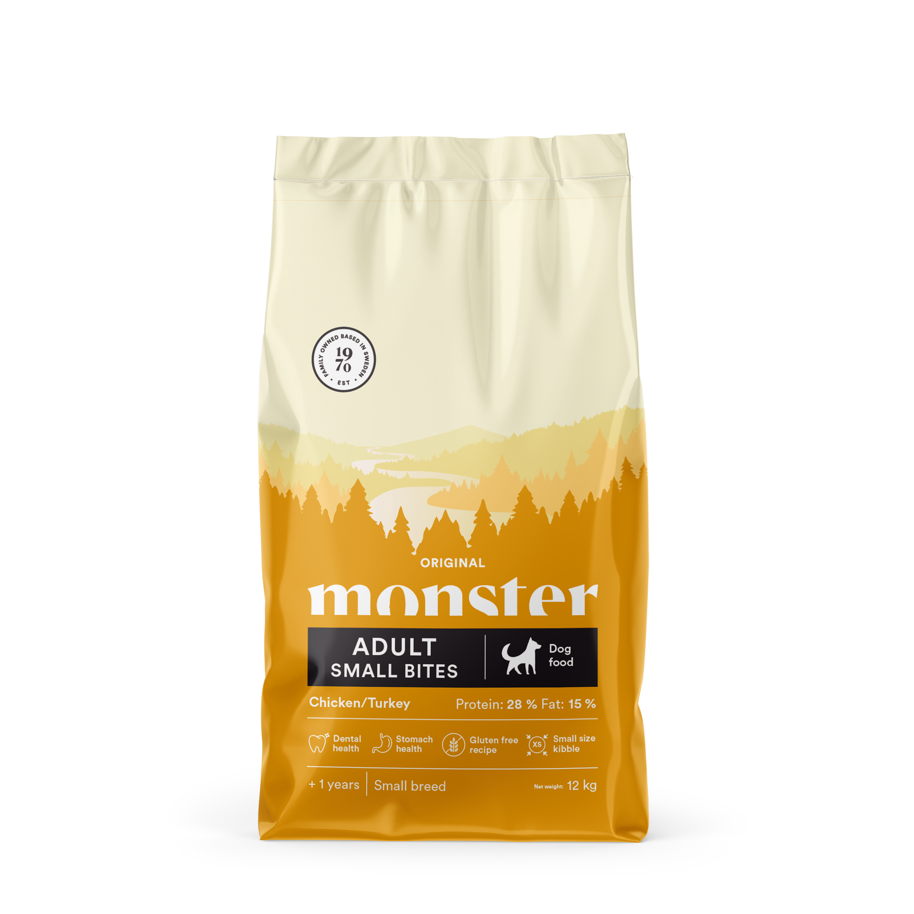 Monster Dog Original Adult Small Bites 12 kg