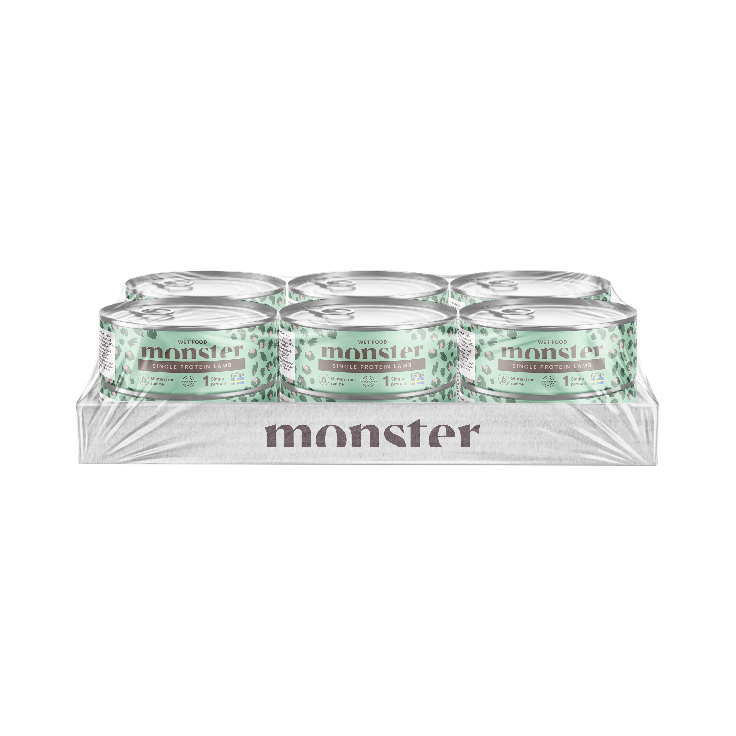 Monster Cat Adult Single Protein Lamb Can 100 g (12 pcs)