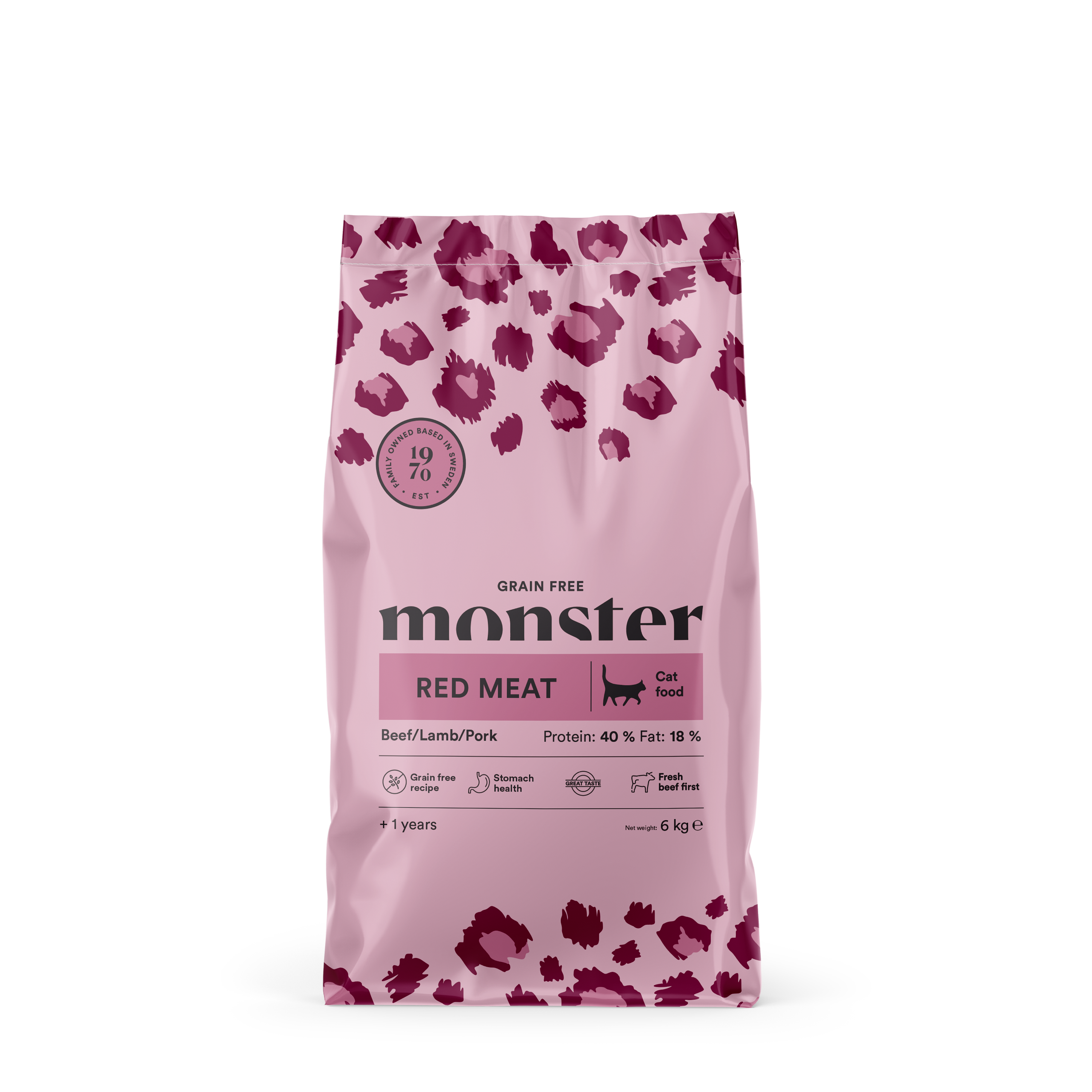 Monster Cat Grain Free Red Meat 6 kg