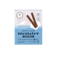Monster Dog Dental Chew Vegetarian Medium Month 28 pcs 720 g