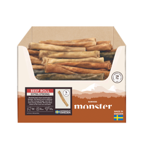 Monster Rawhide Extra Strong Beef Roll Small Bulk 100 pcs