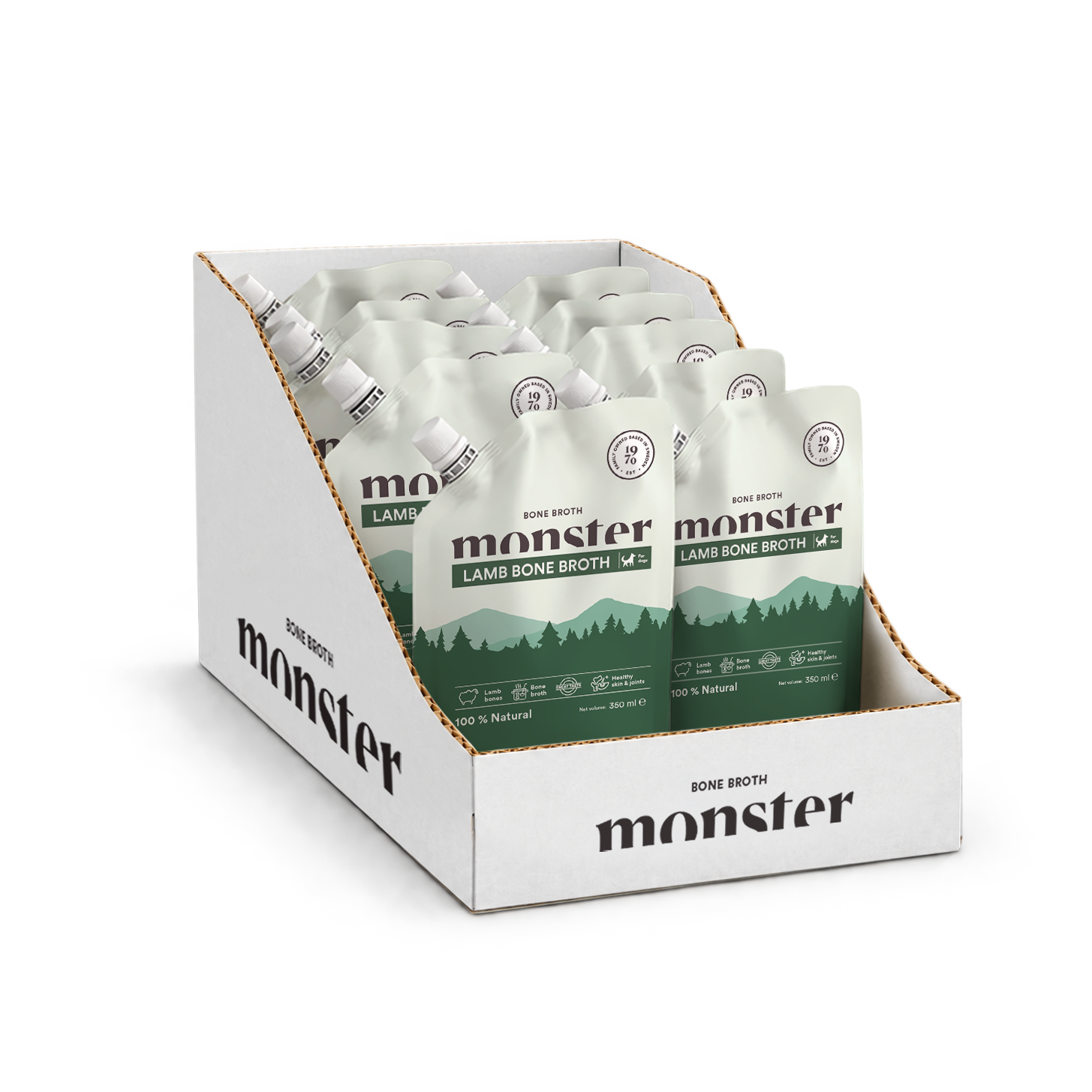 Monster Bone Broth Lamb 350 ml