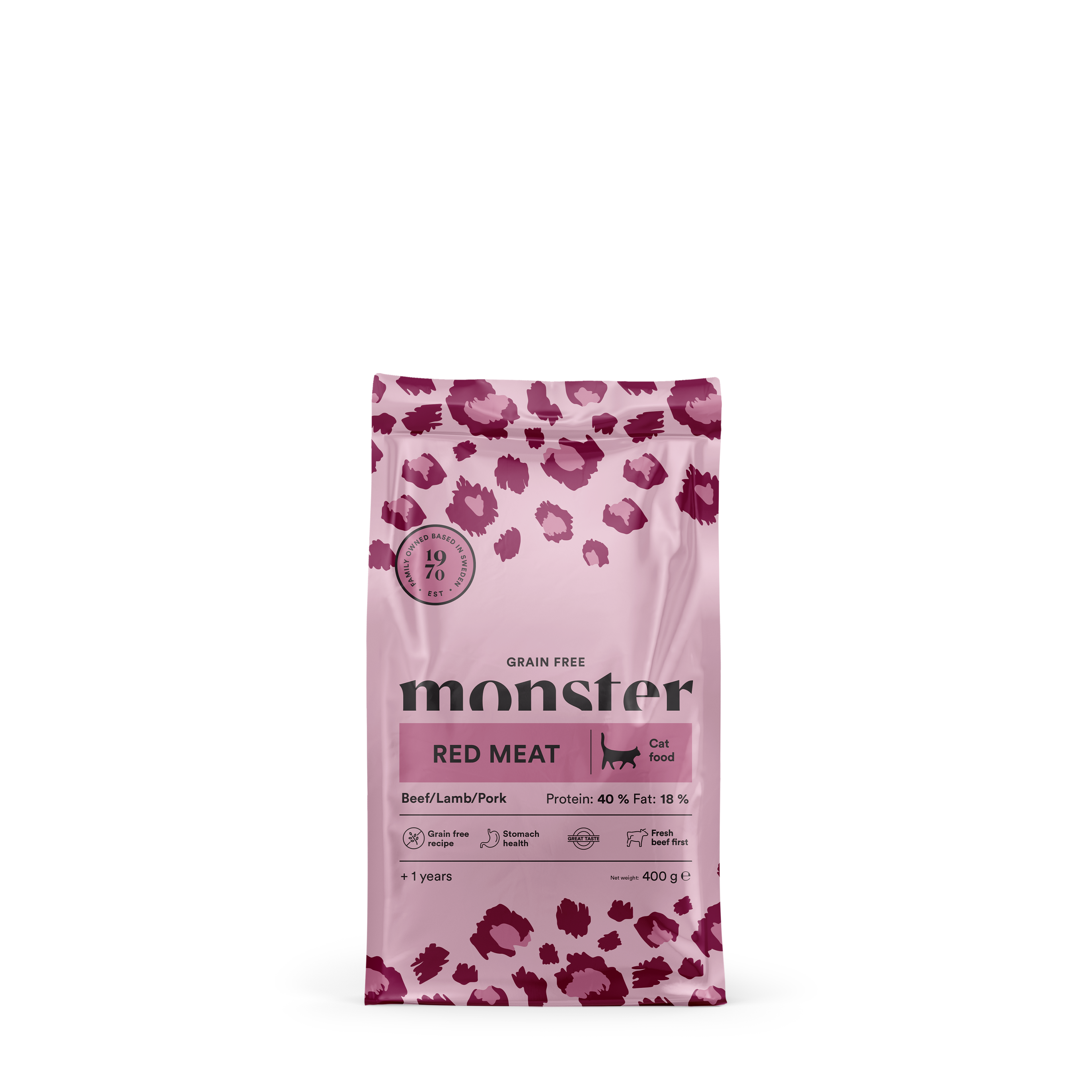 Monster Cat Grain Free Red Meat 400 g