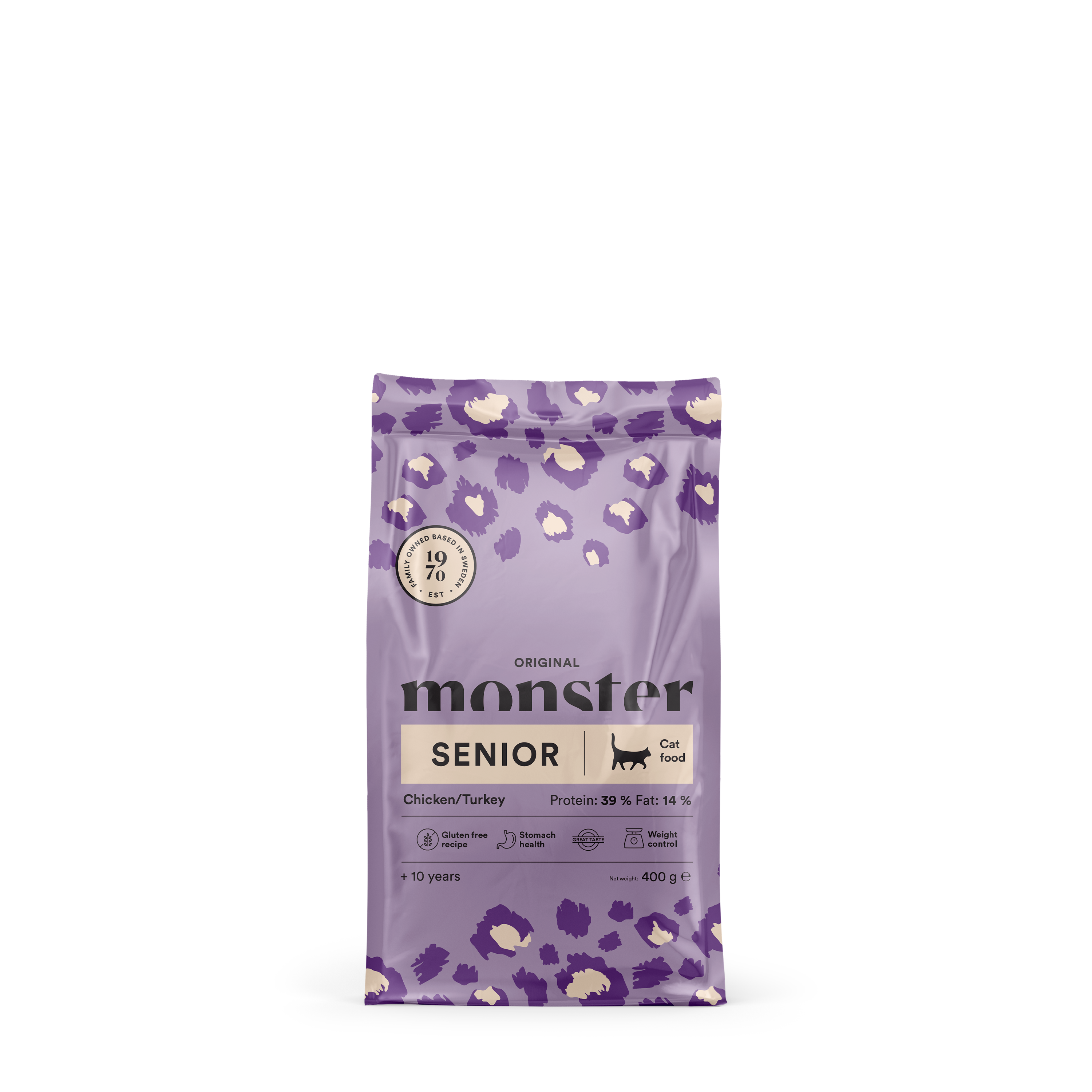 Monster Cat Original Senior Chicken/Turkey 400 g