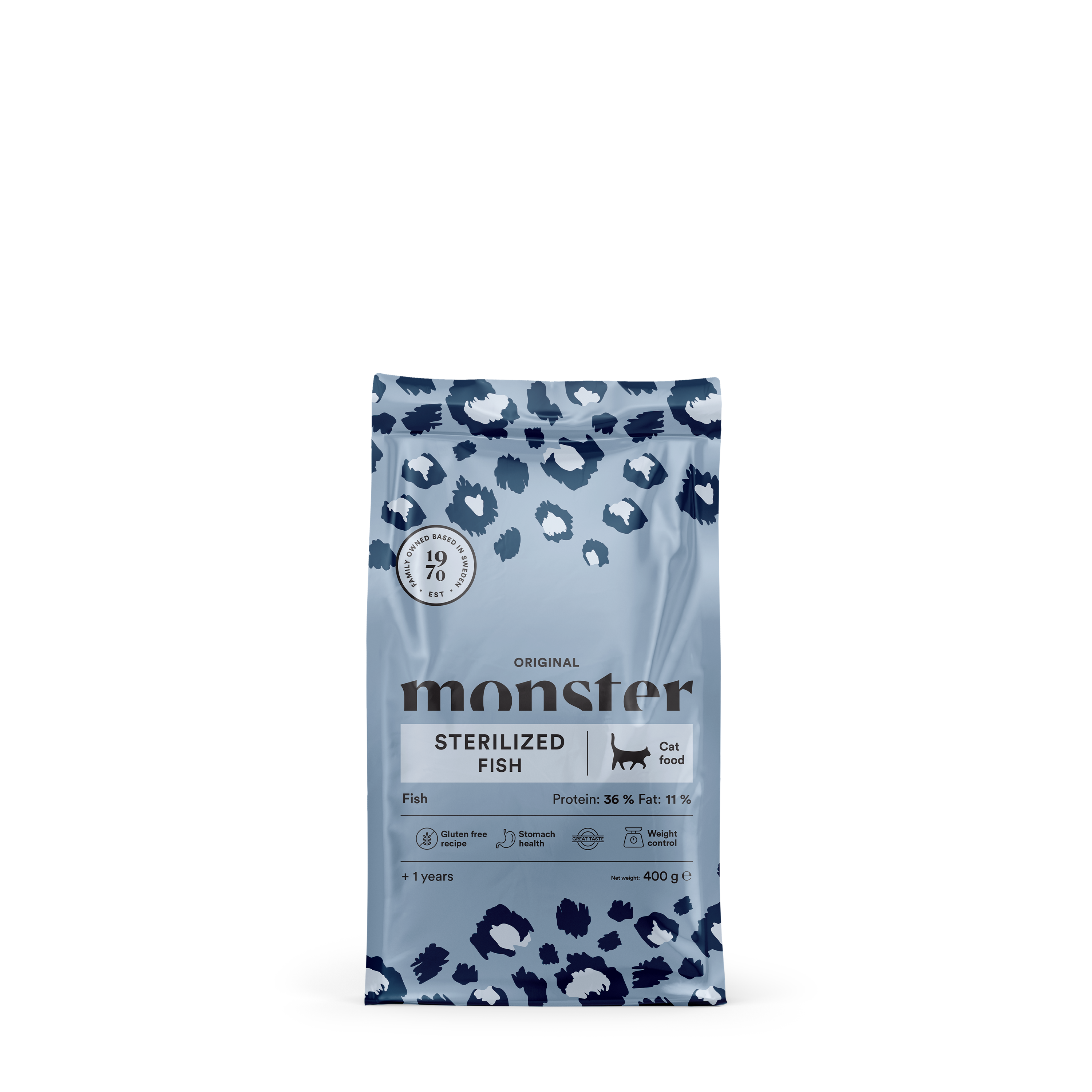 Monster Cat Original Sterilized Fish 400 g