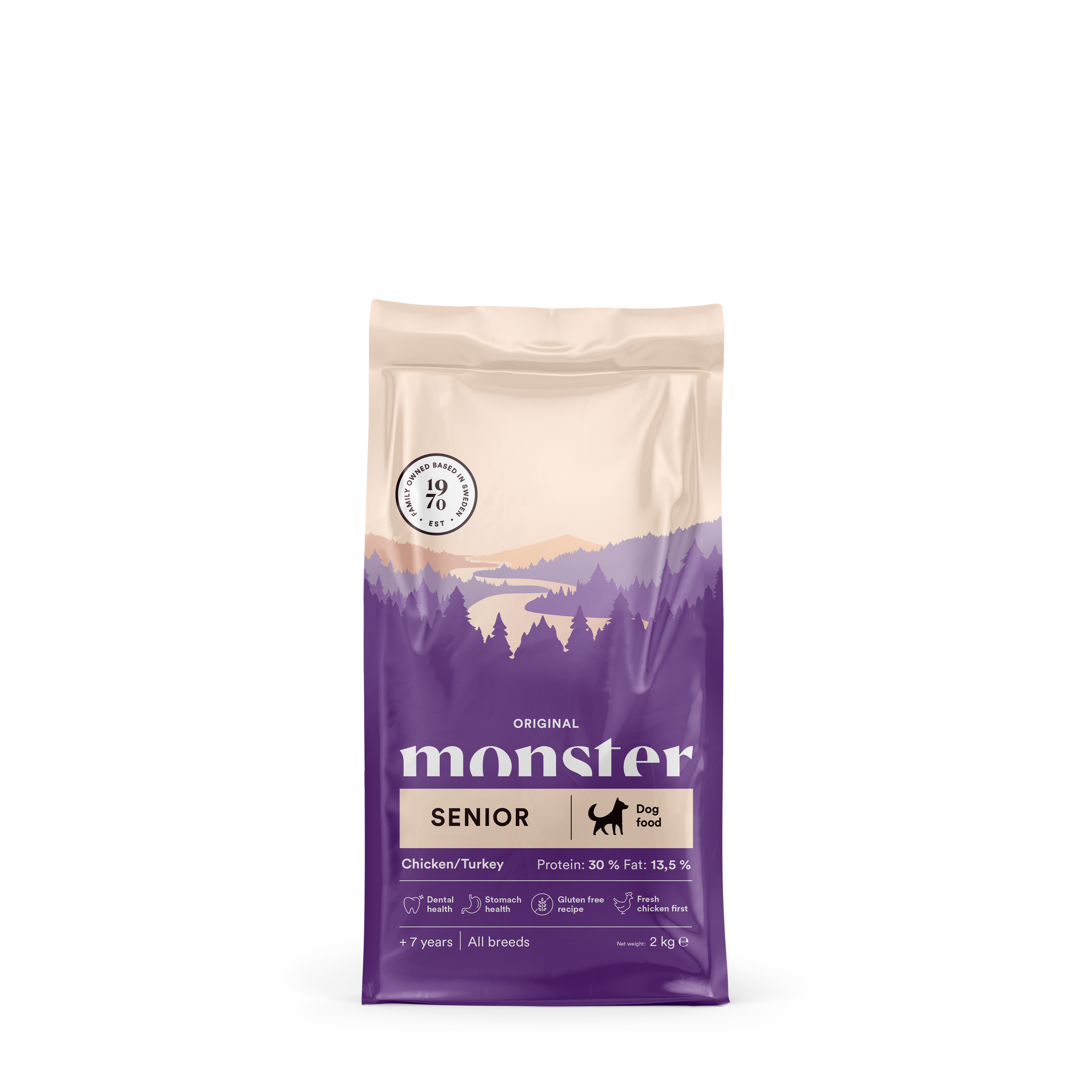 Monster Dog Original Senior Chicken/Turkey 2 kg