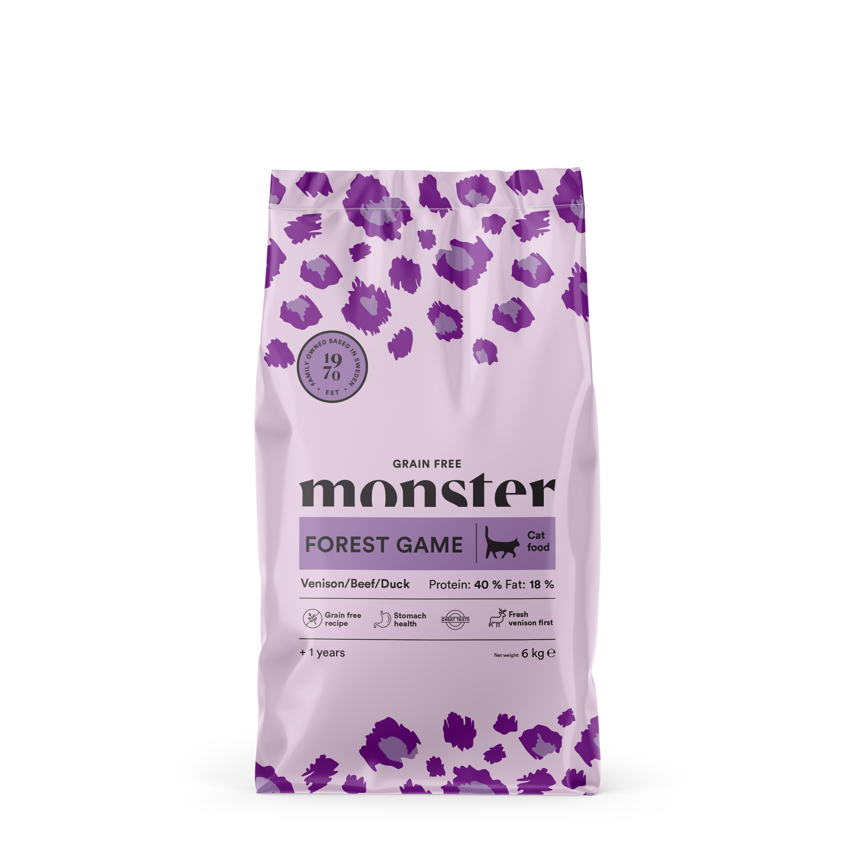 Monster Cat Grain Free Forest Game 6 kg