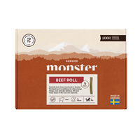 Monster Rawhide Beef Roll Small Box 17 pcs