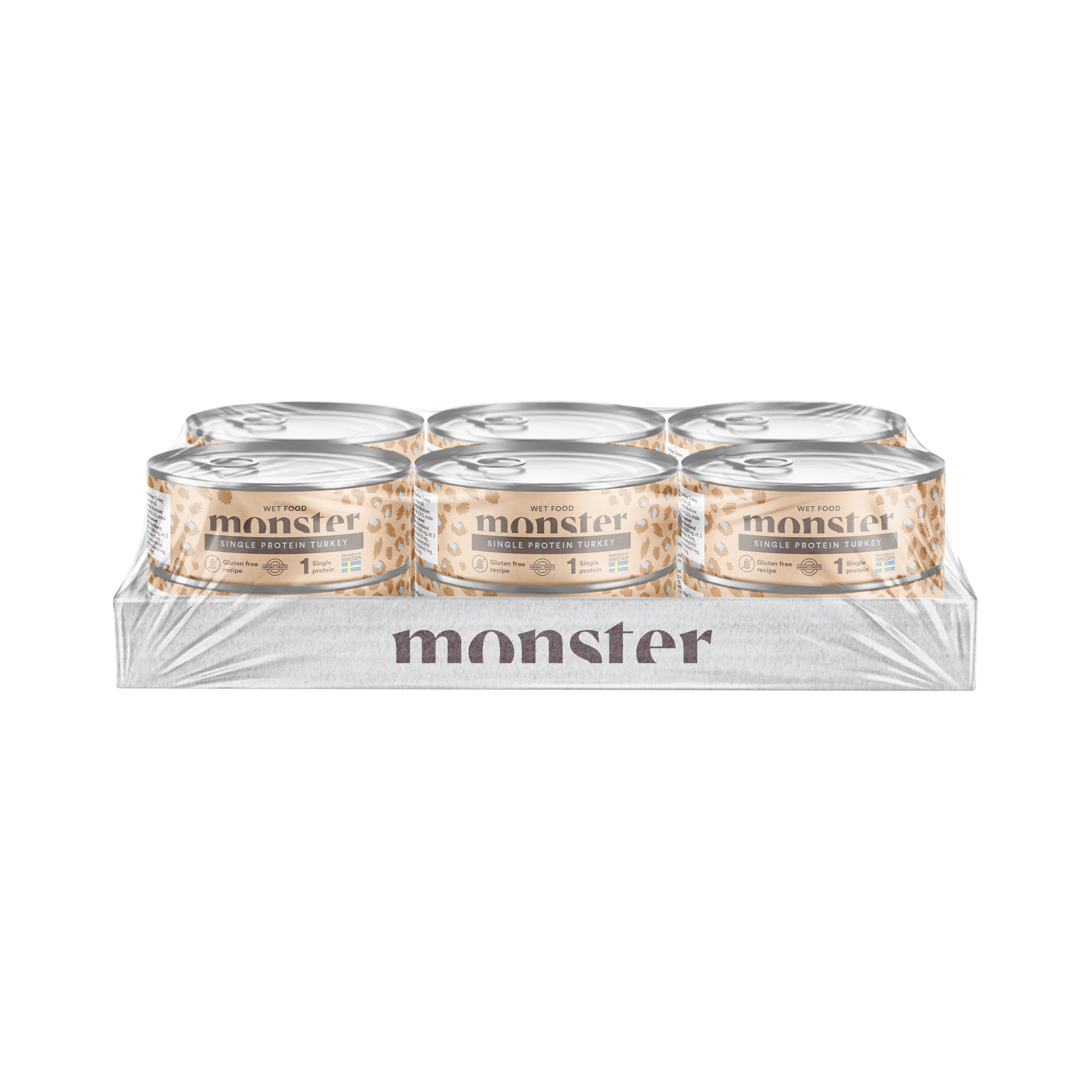 Monster Cat Adult Single Protein Turkey Can 100 g (12 pcs)