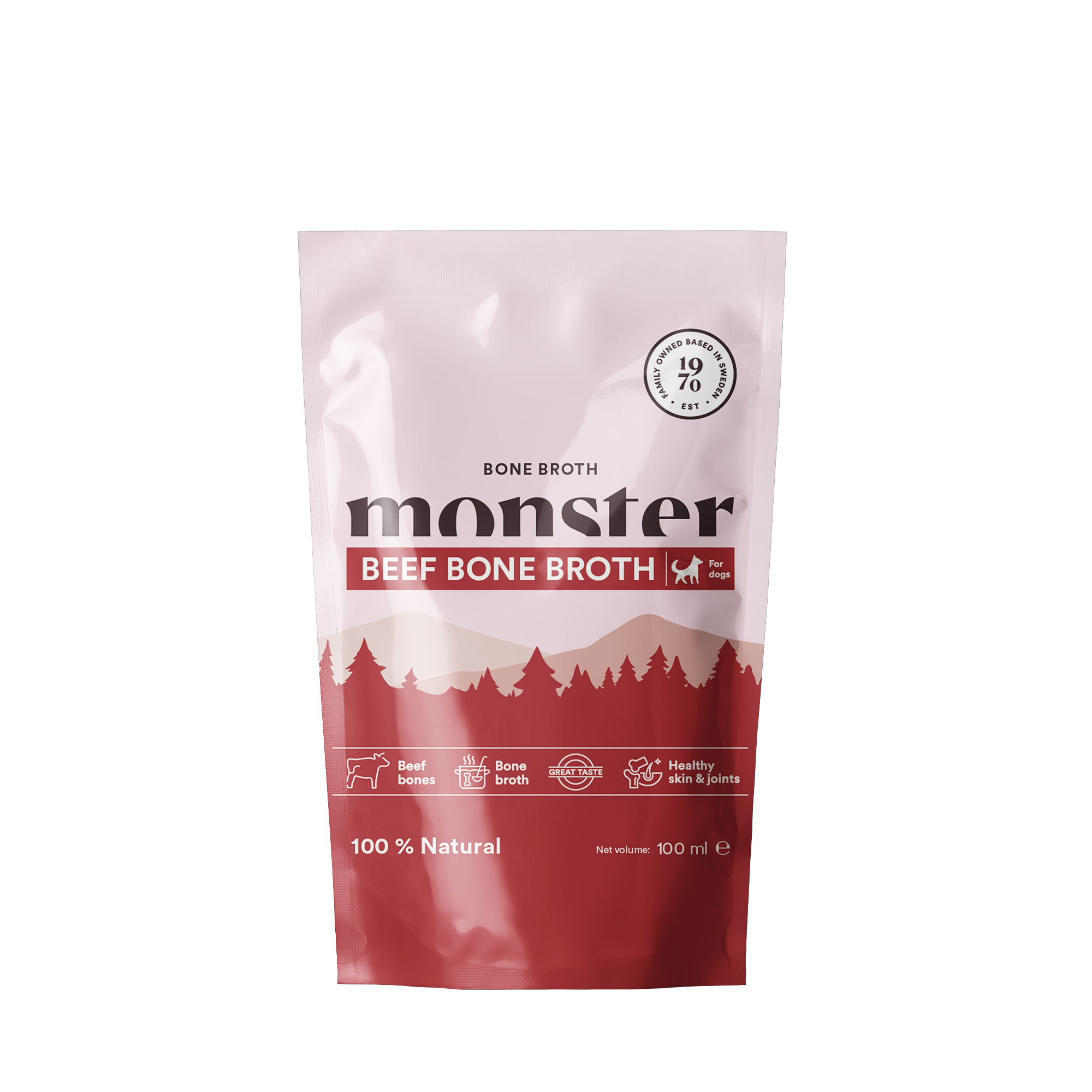 Monster Bone Broth Beef 100 ml (20 pcs)