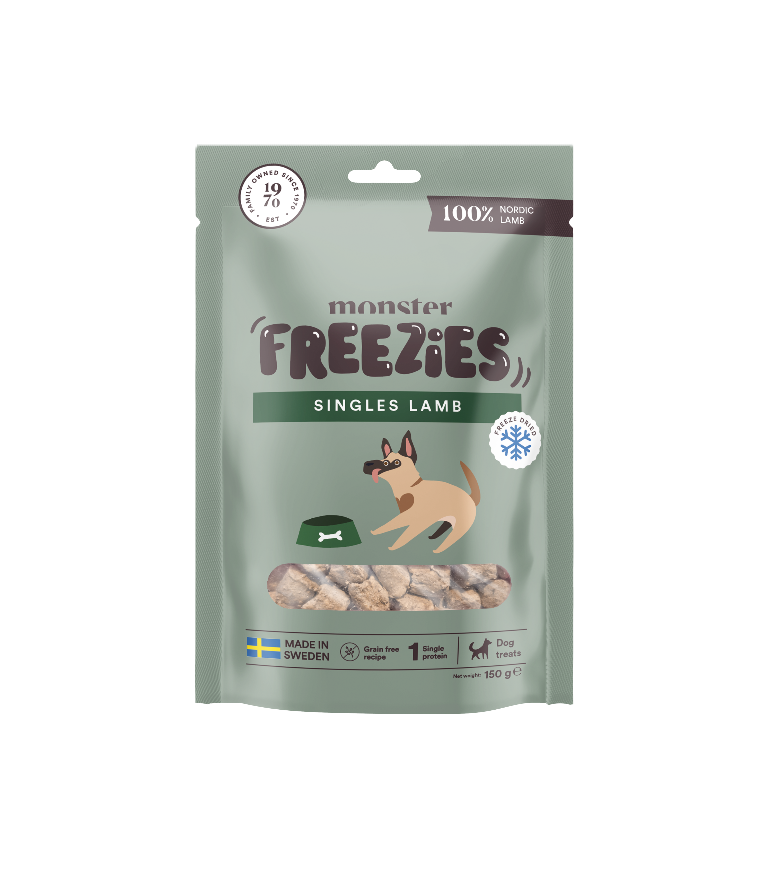 Monster Dog Treats Freezies Lamb 150 g