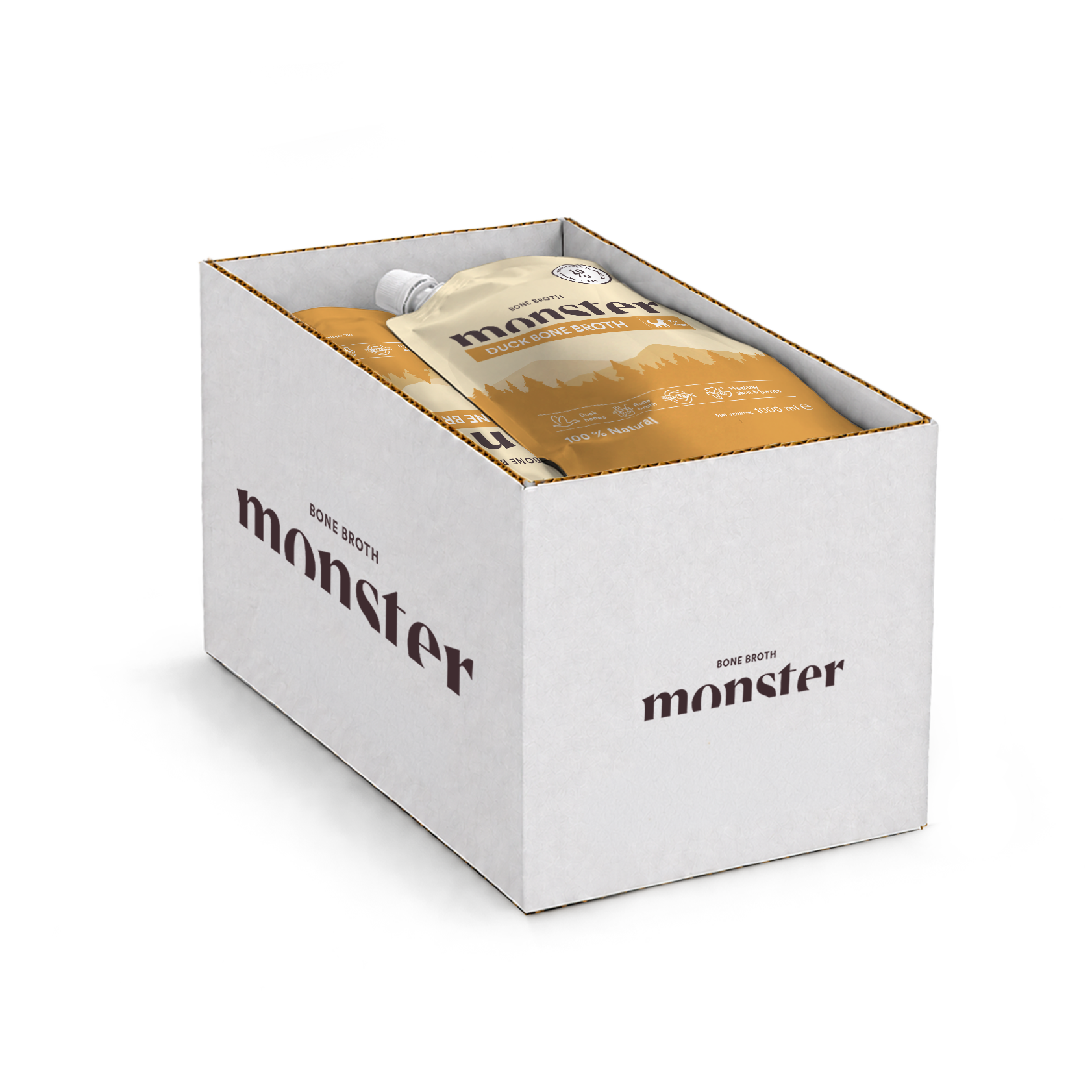 Monster Bone Broth Duck 1000 ml
